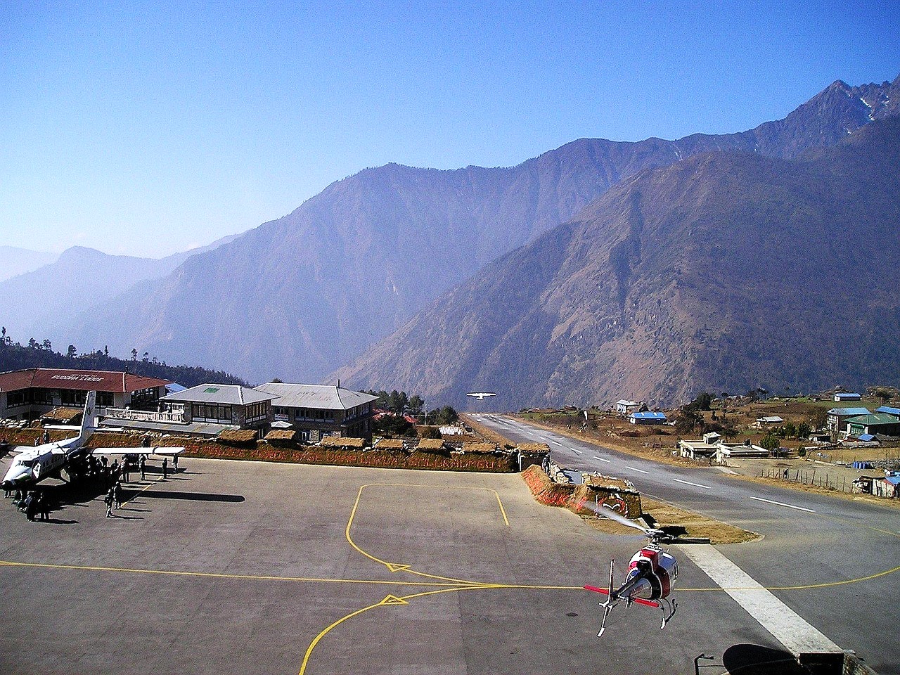 Lukla Airport is the main gateway to the Gokyo Valley Trekking